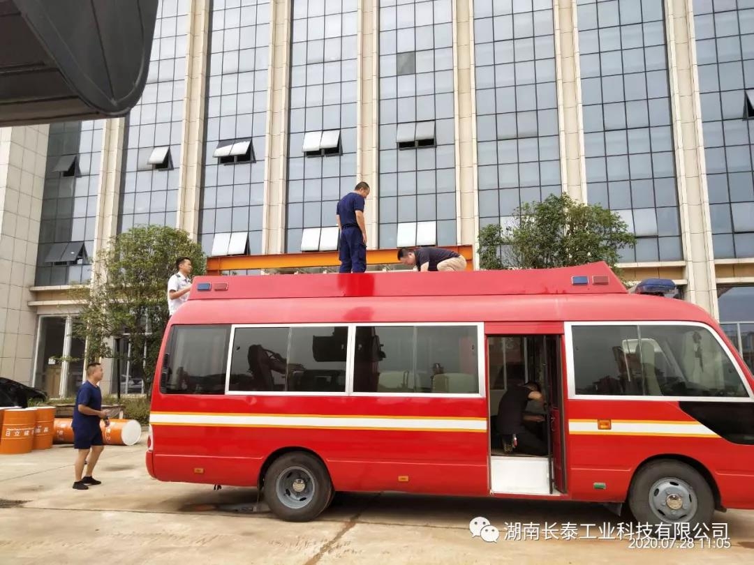 杏彩体育（中国）科技有限公司官网｜湖南株洲通信前导车改装完成